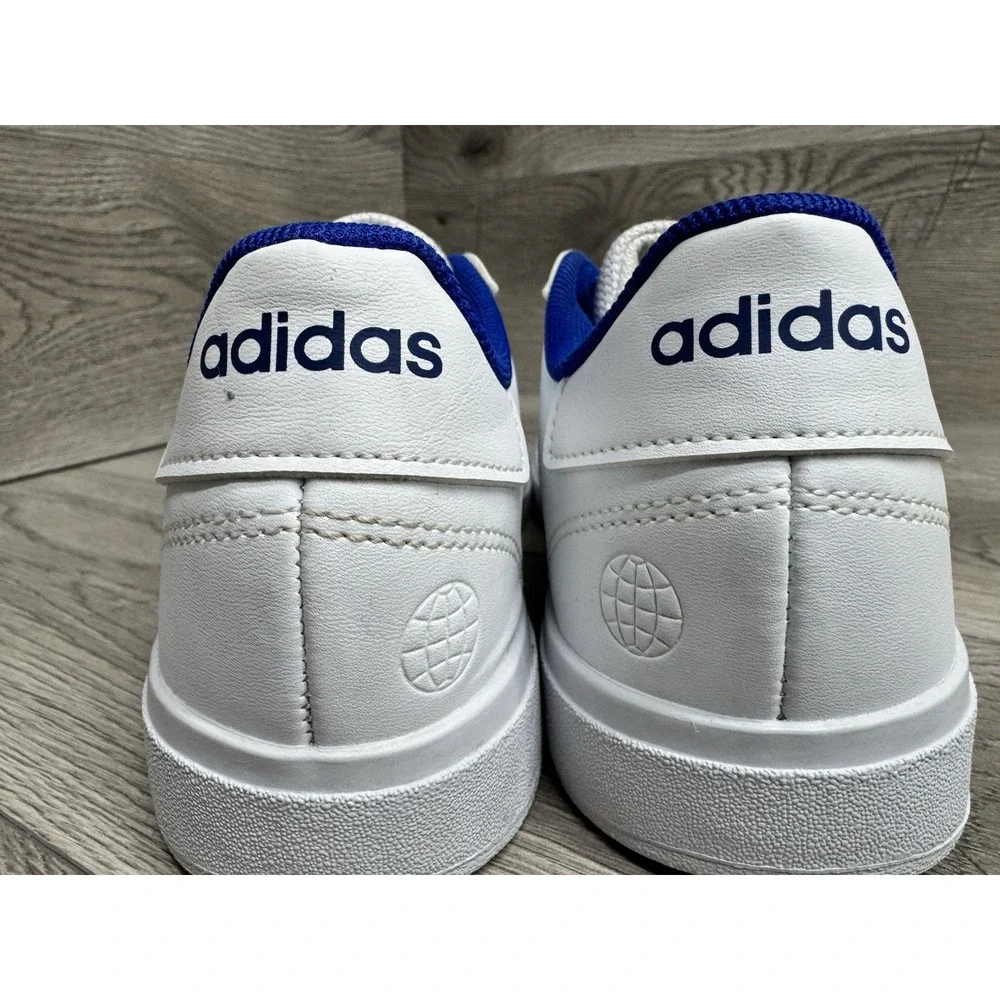 adidas Grand Court White Camo Blue Means Sneakers Size 5 Shoes